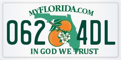 FL license plate 0624DL