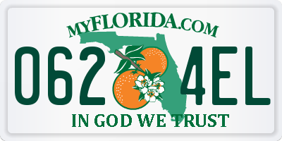 FL license plate 0624EL