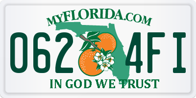 FL license plate 0624FI
