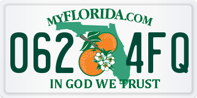 FL license plate 0624FQ