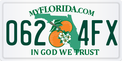 FL license plate 0624FX