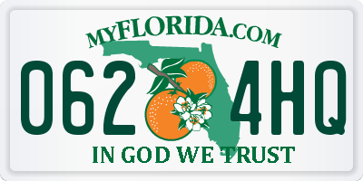 FL license plate 0624HQ