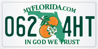 FL license plate 0624HT
