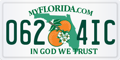 FL license plate 0624IC