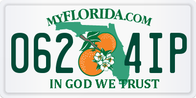 FL license plate 0624IP