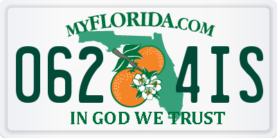 FL license plate 0624IS