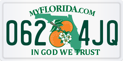 FL license plate 0624JQ