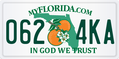 FL license plate 0624KA