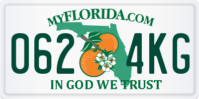FL license plate 0624KG