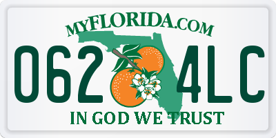 FL license plate 0624LC