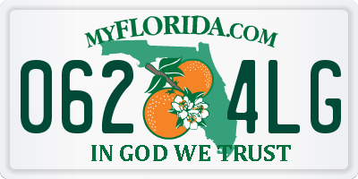 FL license plate 0624LG