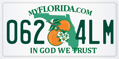 FL license plate 0624LM