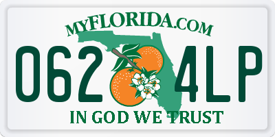 FL license plate 0624LP
