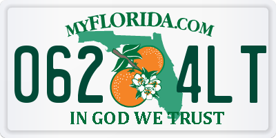 FL license plate 0624LT