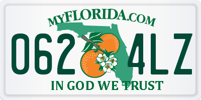 FL license plate 0624LZ