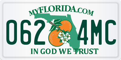 FL license plate 0624MC