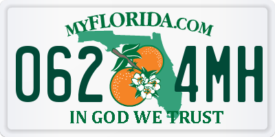 FL license plate 0624MH