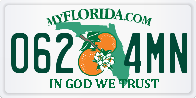 FL license plate 0624MN