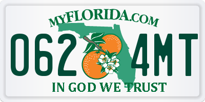 FL license plate 0624MT