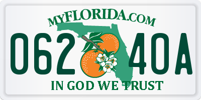 FL license plate 0624OA