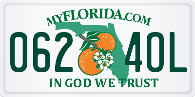 FL license plate 0624OL