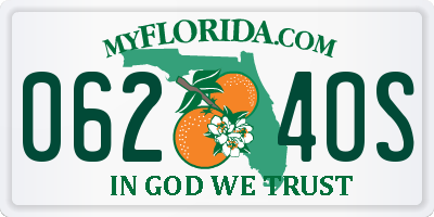 FL license plate 0624OS