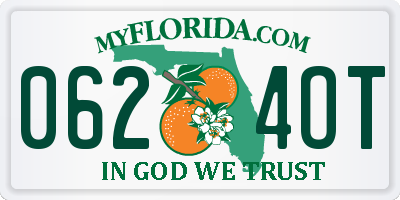 FL license plate 0624OT