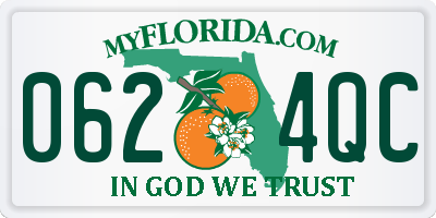 FL license plate 0624QC