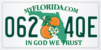 FL license plate 0624QE