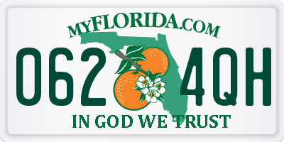 FL license plate 0624QH