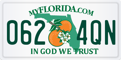 FL license plate 0624QN