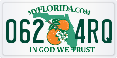 FL license plate 0624RQ