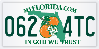 FL license plate 0624TC