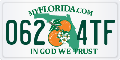 FL license plate 0624TF