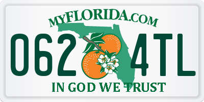 FL license plate 0624TL