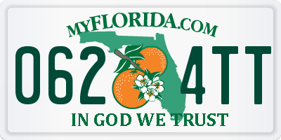 FL license plate 0624TT