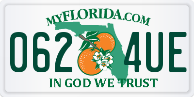 FL license plate 0624UE