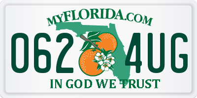 FL license plate 0624UG