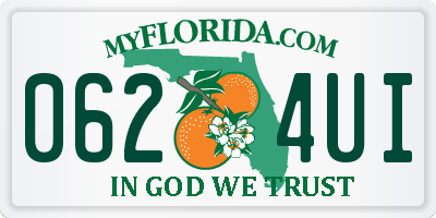 FL license plate 0624UI