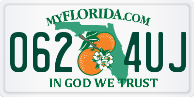 FL license plate 0624UJ