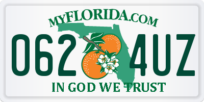 FL license plate 0624UZ