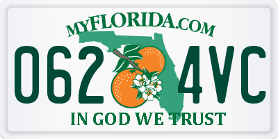 FL license plate 0624VC