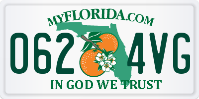FL license plate 0624VG