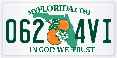 FL license plate 0624VI