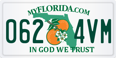 FL license plate 0624VM