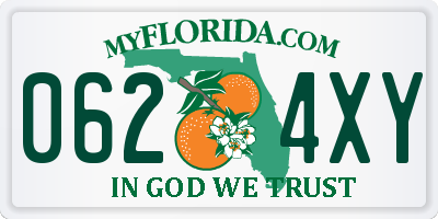 FL license plate 0624XY