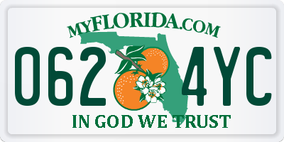 FL license plate 0624YC