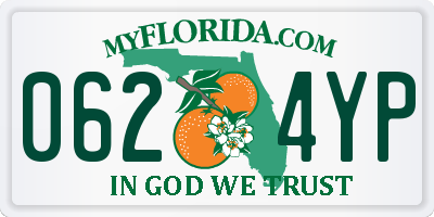 FL license plate 0624YP