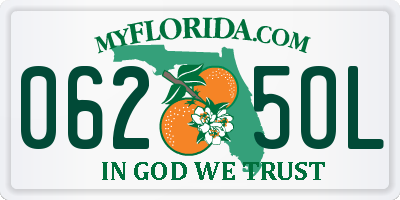 FL license plate 0625OL