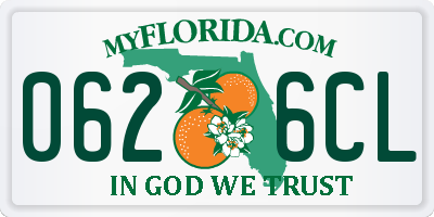 FL license plate 0626CL
